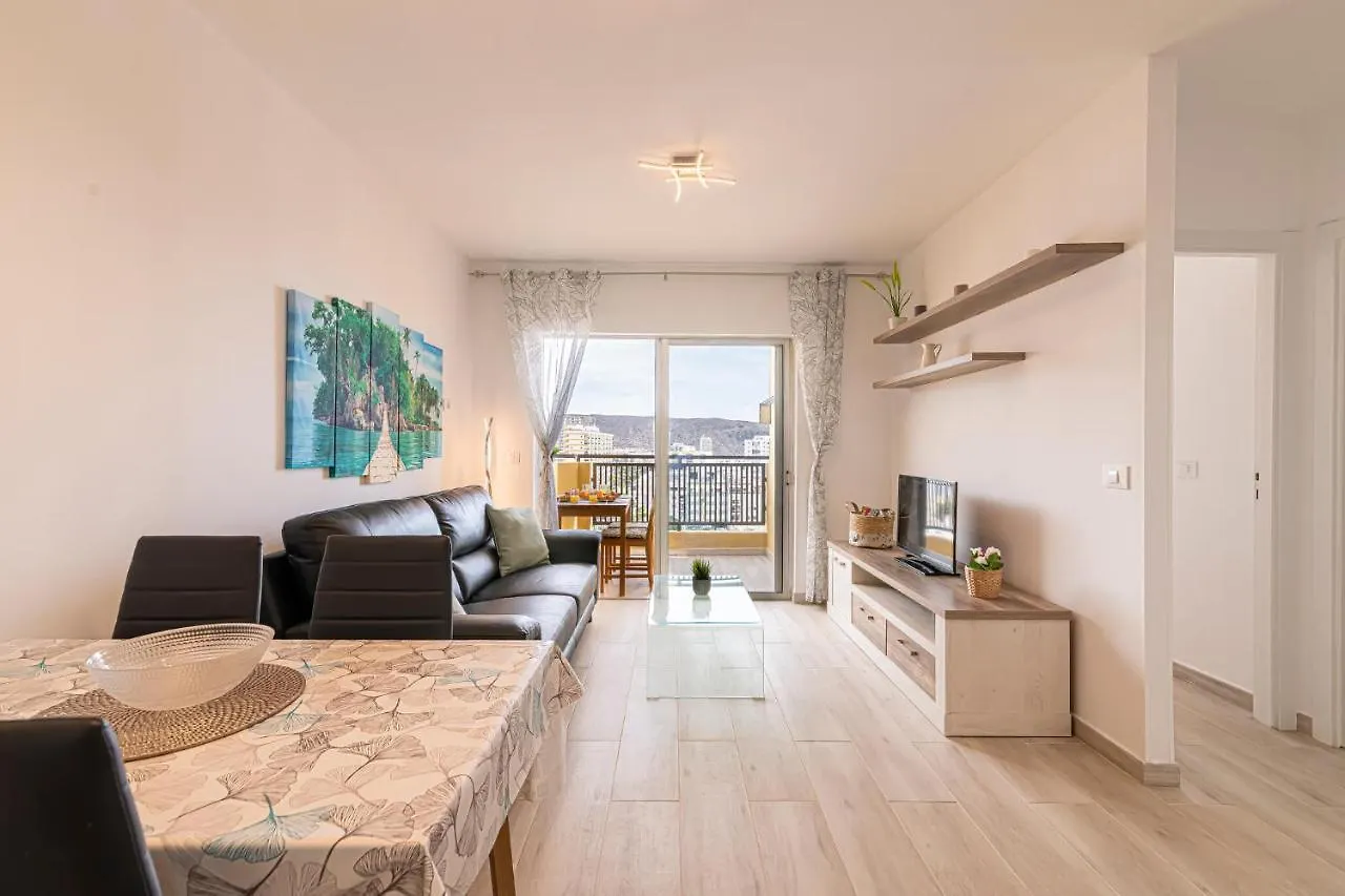 Los Cristianos Balcon Y Vistas Al Mar 6 - As De Casas Apartman Los Cristianos